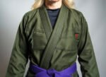 Dark Green BJJ Gi for Women Spectrum Jiu Jitsu Gi - Image 7