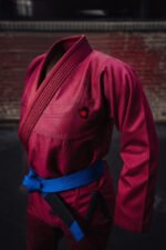 Spectrum Jiu Jitsu Gi Women’s Maroon Lightweight BJJ Gi - Image 6