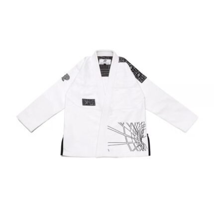 Building Blocks BJJ Gi White by Albino & Preto Batch #82 premium 450gsm Brazilian Jiu-Jitsu gi