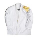 Bjj Gi Heritage White Albino and Preto Batch #35 Brazilian Jiu Jitsu gi for training and tournaments