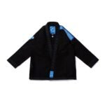 Monochromatic Herringbone Classic BJJ Gi Blue Black by Albino & Preto Batch #83 premium Brazilian Jiu-Jitsu gi