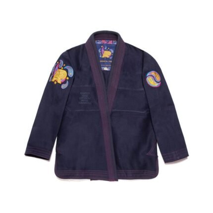 Paisley Navy Bjj Gi Albino and Preto Batch #45 lightweight Brazilian Jiu Jitsu gi