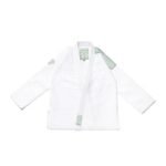 Monochromatic BJJ Gi Albino & Preto Batch #87 olive white herringbone BJJ uniform