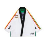 Marley Bjj Gi Albino and Preto A&P White Brazilian Jiu Jitsu Gi