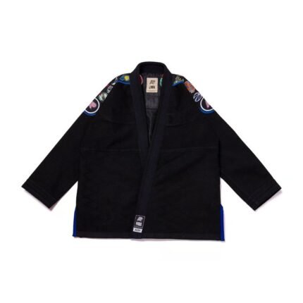 Eastern Conference BJJ Gi black by Albino and Preto A&P x NBA Brazilian Jiu-Jitsu kimono