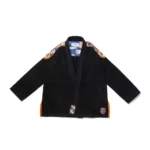 BJJ Gi Bearbrick V3 Black by Albino and Preto Batch #86 premium Brazilian Jiu-Jitsu gi for training and competition
