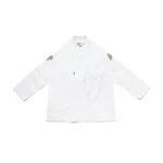 BJJ Gi Destination Albino and Preto Batch #88 white Brazilian Jiu Jitsu uniform front view