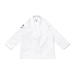 Essential BJJ Gi Albino and Preto Batch #90 White Kimono lightweight Brazilian Jiu-Jitsu uniform for training and competition
