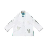 BJJ Out To Adapt Gi Albino and Preto Batch #91 White kimono lightweight Brazilian Jiu-Jitsu training uniform