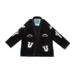 Out To Adapt BJJ Gi Albino and Preto Batch #91 Black kimono lightweight Brazilian Jiu-Jitsu training uniform