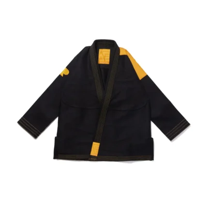 BJJ Gi Classic Albino and Preto Batch #94 black herringbone Brazilian Jiu-Jitsu kimono monochromatic training uniform