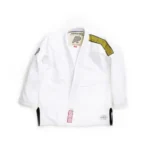 Albino and Preto Batch #6 white BJJ gi white kimono lightweight Brazilian Jiu-Jitsu uniform for training and competition