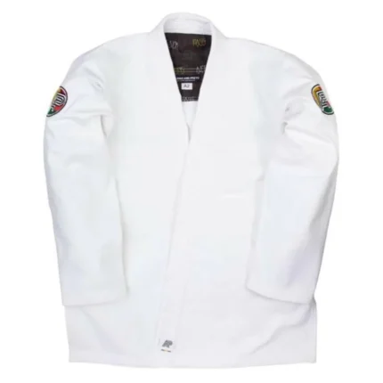 Albino and Preto Batch #15 BJJ Gi RIYDM white premium Brazilian Jiu-Jitsu gi for training and competition