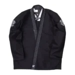 Albino and Preto Batch #19 BJJ Gi Distract Attack Black lightweight Brazilian Jiu-Jitsu gi for competition and academy training