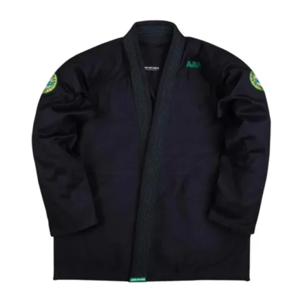 Albino and Preto Batch #32 BJJ Gi Throwback Black lightweight Brazilian Jiu-Jitsu gi for competition training and academy grappling