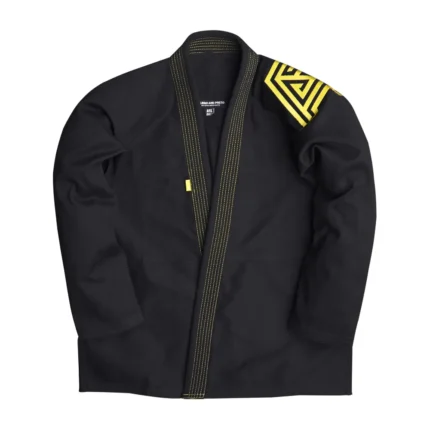 Bjj Gi Heritage Albino and Preto Batch #35 Black Brazilian Jiu Jitsu Gi