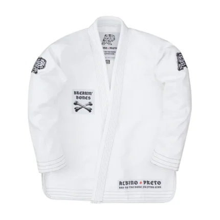 BJJ Gi BTTB White Albino and Preto Batch #40 Brazilian Jiu Jitsu Gi