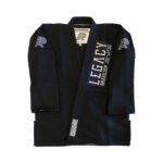 Albino and Preto A&P Legacy Black BJJ Gi designed for Brazilian Jiu Jitsu training and competition