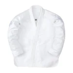 Bjj Gi Stealth White Albino and Preto Batch #42 lightweight Brazilian Jiu Jitsu gi