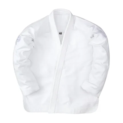 Bjj Gi Stealth White Albino and Preto Batch #42 lightweight Brazilian Jiu Jitsu gi
