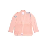 Salmon Pink Bjj Gi by Albino and Preto Batch #47 lightweight Brazilian Jiu Jitsu gi