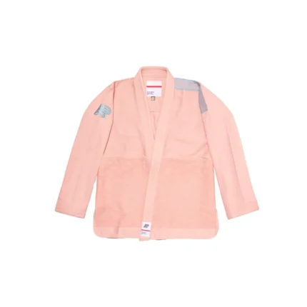 Salmon Pink Bjj Gi by Albino and Preto Batch #47 lightweight Brazilian Jiu Jitsu gi