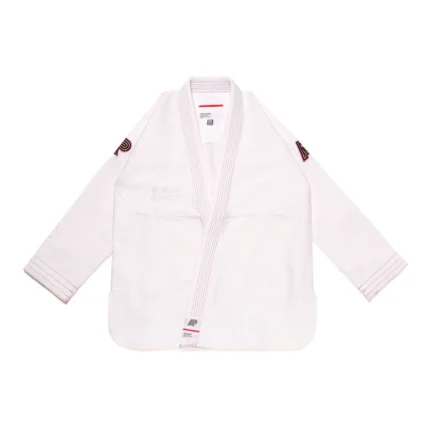 BJJ Tri-Color White Gi by Albino and Preto Batch #67 PBJ for Brazilian Jiu-Jitsu training and competition