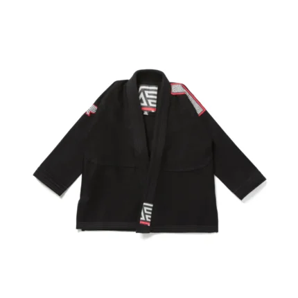 BJJ Gi Herringbone Classic Black by Albino and Preto Batch #68 Q3 for Brazilian Jiu-Jitsu training and competition