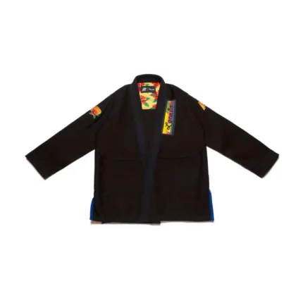 Black Locals BJJ Gi by Albino & Preto Batch #78 premium Brazilian Jiu-Jitsu gi with durable weave and athletic competition fit