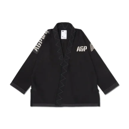 Albino & Preto A&P WW11 BJJ Gi BlackGray kimono designed for Brazilian Jiu Jitsu training and competition performance