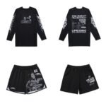 BJJ MMA Rash Guard by Albino and Preto A&P x Bob Marley Uprise long sleeve and shorts set
