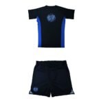 BJJ MMA Shorts Set by Albino and Preto A&P x Carpe Diem New Normal rash guard and grappling shorts