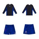 Jahan BJJ Rash Guard by Albino and Preto A&P x Jahan long sleeve rash guard and grappling shorts set