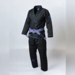 Women’s Oxygen Jiu Jitsu BJJ Gi Black designed for Brazilian Jiu Jitsu training and competition