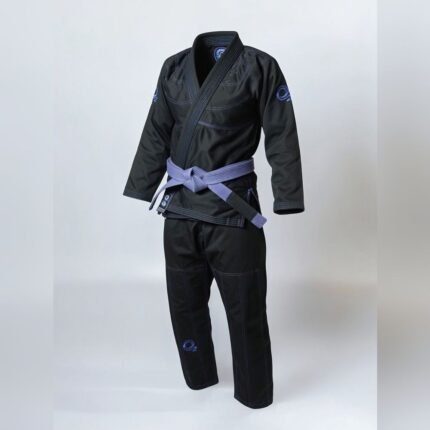 Women’s Oxygen Jiu Jitsu BJJ Gi Black designed for Brazilian Jiu Jitsu training and competition