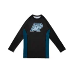 Albino and Preto Batch #106 Tri-Color Herringbone Bjj Classic MMA Rash Guard LS and shorts - Image 2