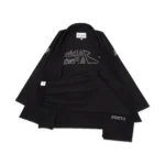 Albino and Preto Bjj Gi Destination Grey (Black) with bag - Image 2