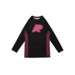 Albino and Preto Nopal Bjj MMA Herringbone Classic Rash Guard LS and shorts - Image 2