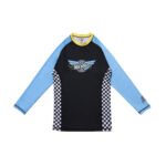 Albino and Preto Batch #104 MMA Bjj Hot Wheels Rash Guard LS and rash guard - Image 2