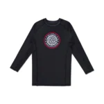 Albino and Preto RS Comp RW BJJ MMA set Rash Guard LS and shorts - Image 2