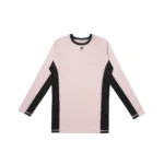 Albino and Preto Stucco MMA BJJ set Herringbone Classic Rash Guard LS and shorts - Image 2