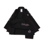 Albino and Preto Tough Love BJJ Gi (Black) with bag Kimono - Image 2