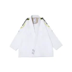 Albino and Preto Bjj VGB Gi Comp (White) with Bag Premium IBJJF Competition BJJ Kimono - Image 2