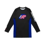 Albino and Preto x Gundam Wing BJJ MMA set Rash Guard LS and shorts Premium Grappling Gear - Image 2