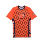 NESM MMA BJJ Set Albino and Preto Rash Guard SS and Shorts Premium No-Gi Training Gear - Image 2