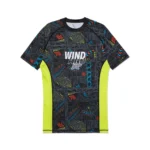 Albino and Preto x Wind and Sea MMA BJJ Set Rash Guard SS and shorts - Image 2