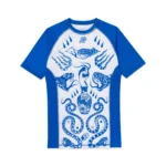 Albino and Preto Year of the Snake Rash Guard SS and shorts bjj mma - Image 2