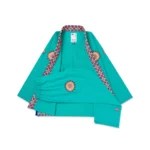 Albino and Preto CDM Bjj Gi (Green) with Bag Premium BJJ Kimono - Image 2