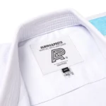 Series 16 Brazil BJJ Gi Albino & Preto White Premium Competition Gi with Bag - Image 9
