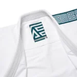 Albino and Preto Batch #106 Tri-Color Herringbone Bjj Gi Classic white with bag - Image 10